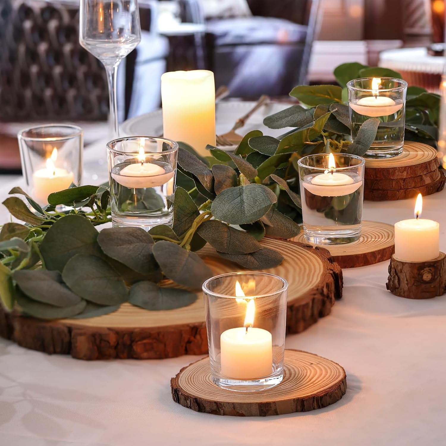 Plain Clear Votives